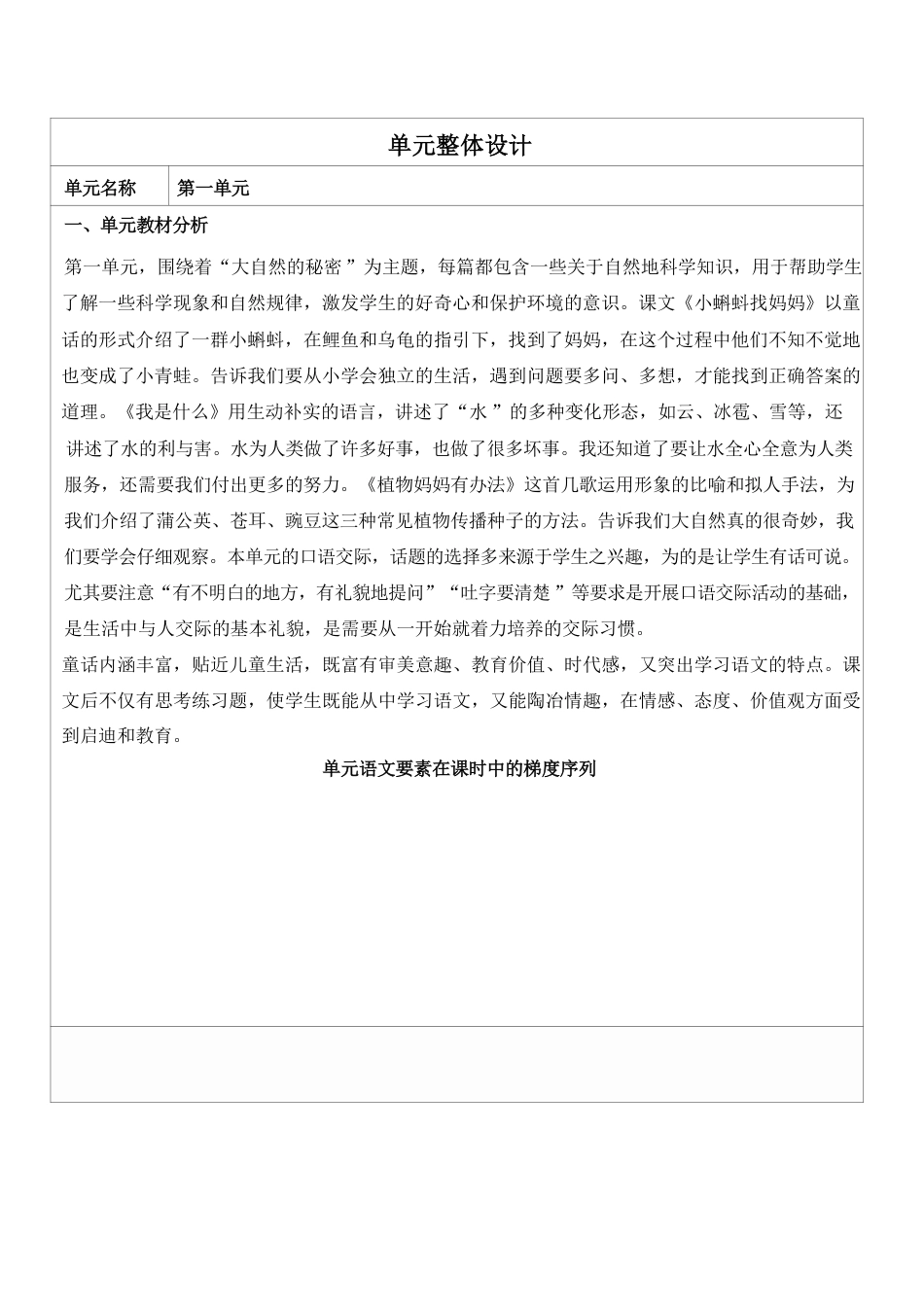 部编人教版（2026新教材）小学二年级上册语文全册新课标核心素养教案教学设计.pdf_第2页