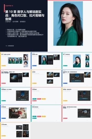AI影视工作流（短剧、漫剧与微电影从制作到变现）：数字人与解说剧_高质量版PPT教学课件.pptx