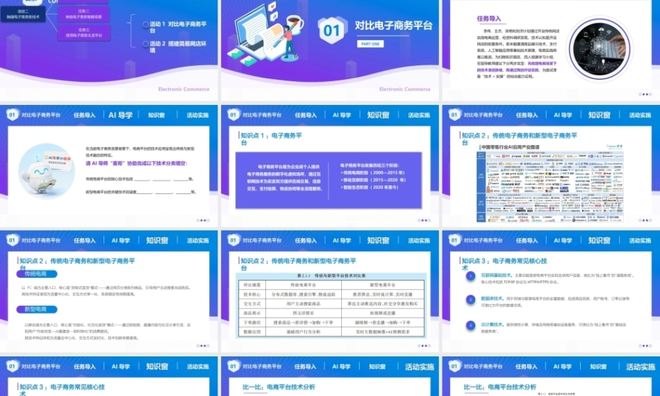 电子商务基础（第4版中职）：触碰电子商务新技术PPT教学课件.pptx