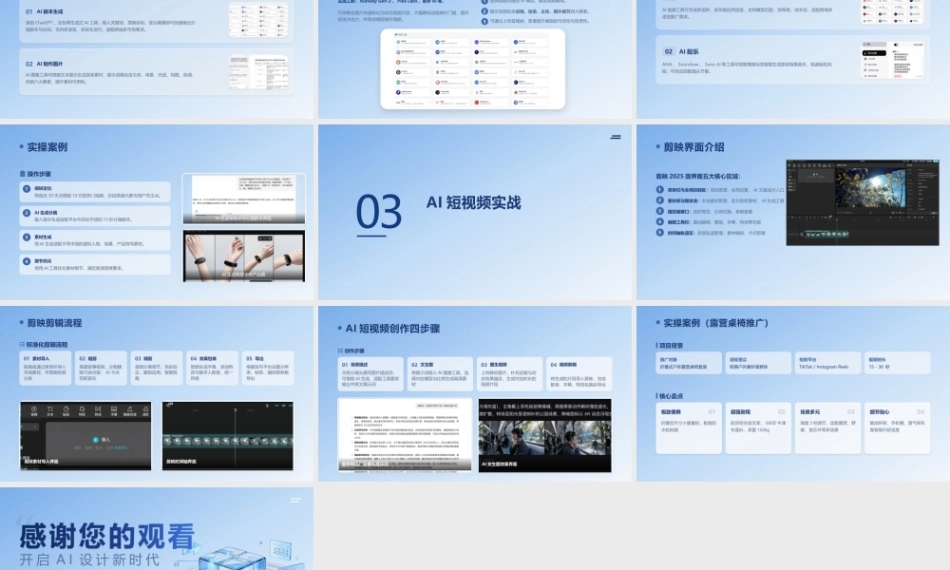 跨境电商视觉设计（AI赋能版）：AI助力短视频视觉营销PPT教学课件.pptx