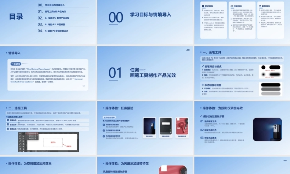 跨境电商视觉设计（AI赋能版）：跨境营销海报设计PPT教学课件.pptx