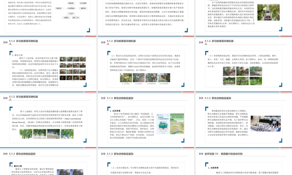 人工智能通识教程：人工智能行业应用PPT教学课件.pptx