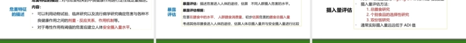 食品质量安全与控制技术：食品安全性评价PPT教学课件.pptx