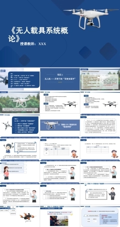 无人载具系统概论：无人机-天穹下的“百变多面手”PPT教学课件.pptx