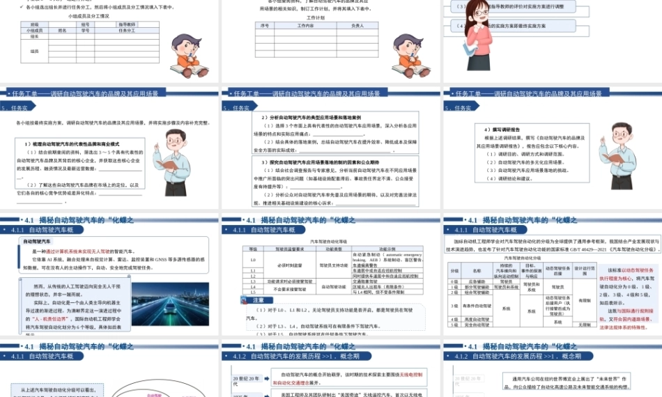 无人载具系统概论：自动驾驶汽车-移动的“智能空间”PPT教学课件.pptx