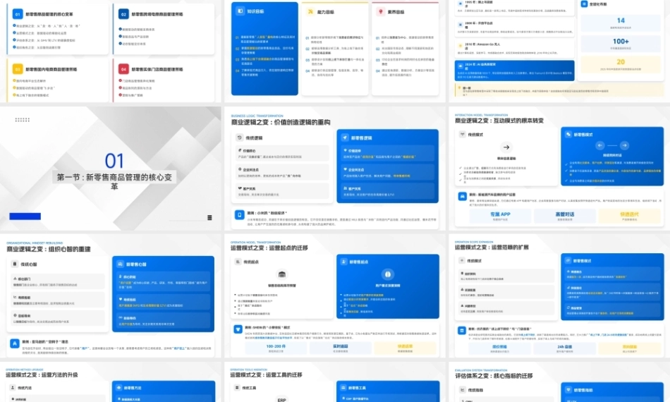 新零售基础：新零售的商品管理策略PPT教学课件.pptx