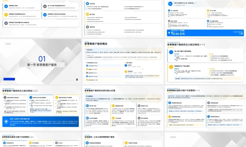 新零售基础：新零售客户服务管理体系构建PPT教学课件.pptx