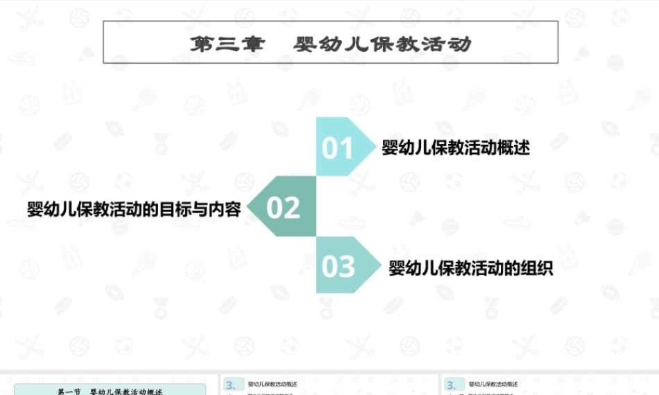 婴幼儿教育学（第二版）：婴幼儿保教活动PPT教学课件.pptx