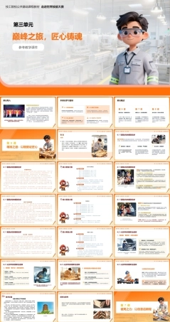 走进世界技能大赛（中职）： 巅峰之旅，匠心铸魂PPT教学课件.pptx