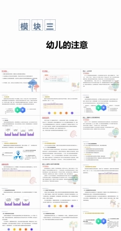 幼儿发展心理基础：幼儿的注意PPT教学课件.pptx