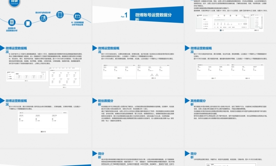 AIGC与新媒体数据分析（慕课版）：微博数据分析PPT教学课件.pptx