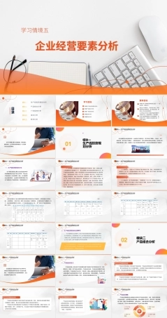 ERP沙盘实训指导教程(第2版)：企业经营要素分析PPT教学课件.pptx