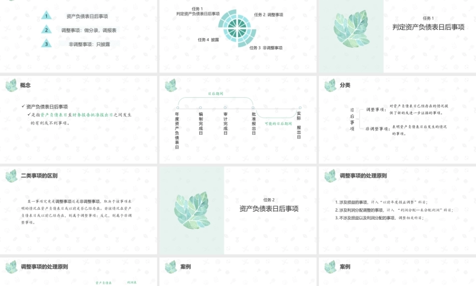 财务会计2（第11版）：资产负债表日后事项PPT教学课件.pptx