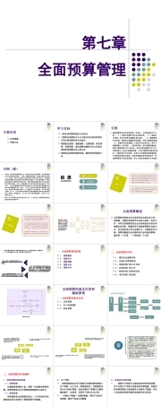 管理会计：全面预算管理PPT教学课件.pptx
