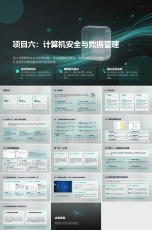 计算机组装与维护（第6版）：计算机安全与数据管理PPT教学课件.pptx