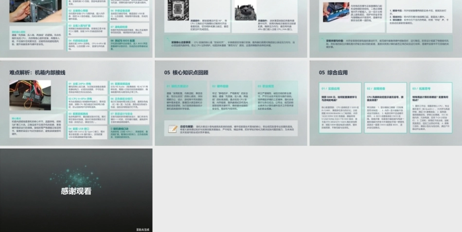 计算机组装与维护（第6版）：计算机组装与调配PPT教学课件.pptx