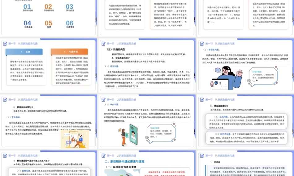 家政服务沟通与礼仪：沟通与礼仪家政服务的双翼PPT教学课件.pptx