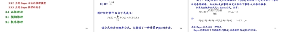 人工智能原理及其应用（第5版）：不确定性知识系统PPT教学课件.ppt