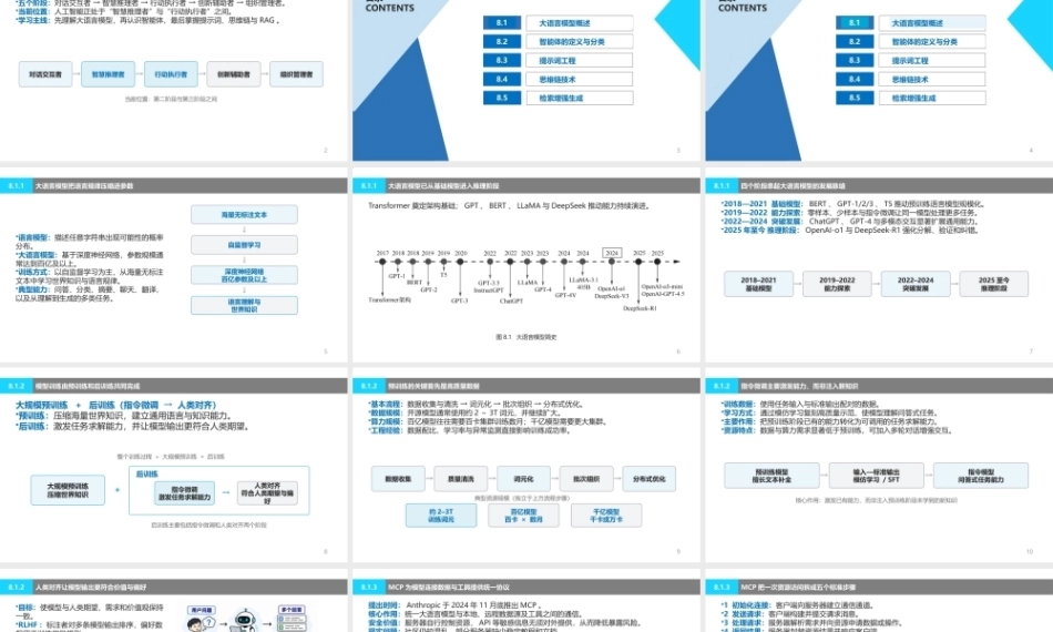 人工智能原理及其应用（第5版）：智能体应用PPT教学课件.pptx