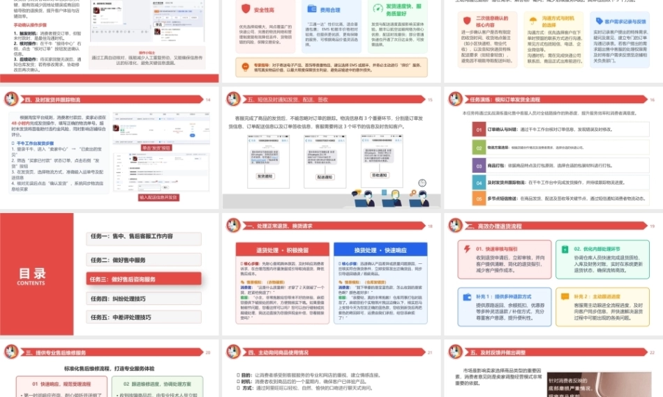 网店金牌客服（AI+ 第3版）：给客户满意的售中、售后体验PPT教学课件.pptx