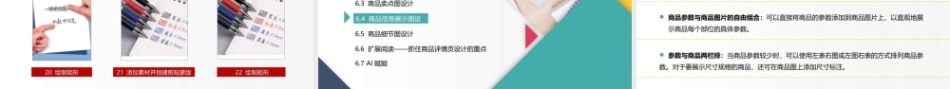 网店美工与视觉设计（AI+）：商品详情页视觉设计PPT教学课件.pptx
