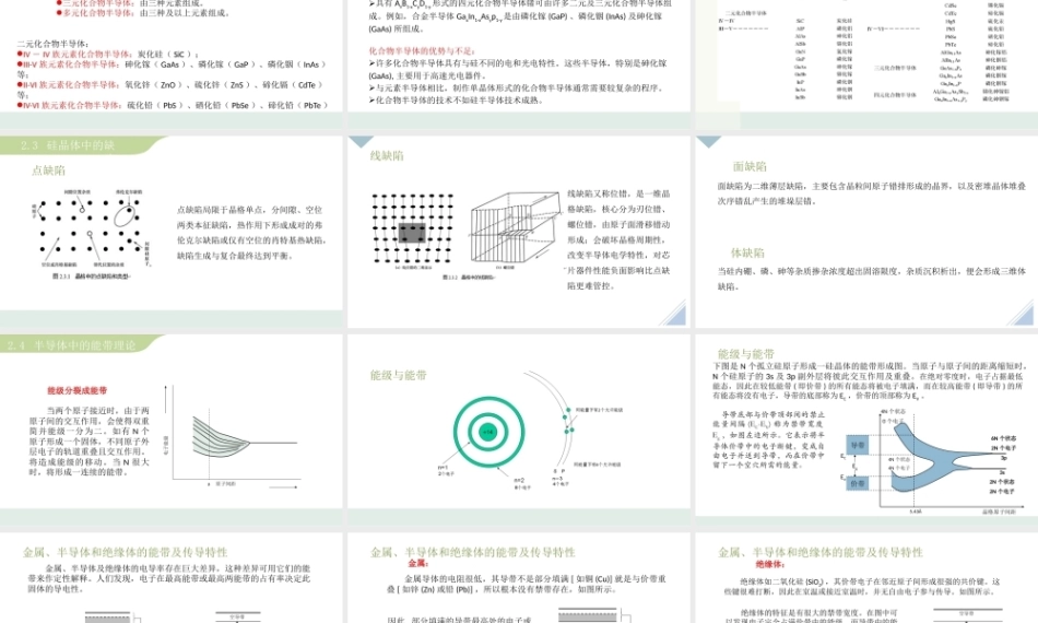 微电子与集成电路设计导论第2版：半导体物理基础PPT教学课件.pptx