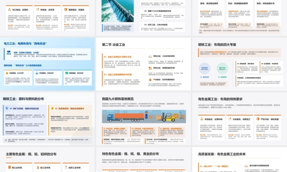 物流地理：重工业物流地理PPT教学课件.pptx