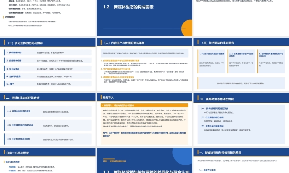 新媒体营销：新媒体营销基础认知PPT教学课件.pptx