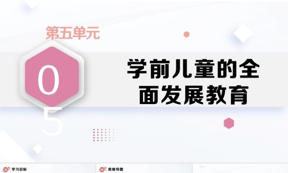学前教育原理第2版：学前儿童的全面发展教育PPT教学课件.pptx