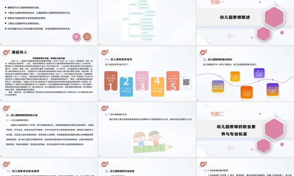 学前教育原理第2版：幼儿园教师PPT教学课件.pptx