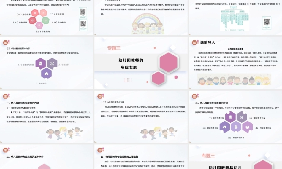 学前教育原理第2版：幼儿园教师PPT教学课件.pptx
