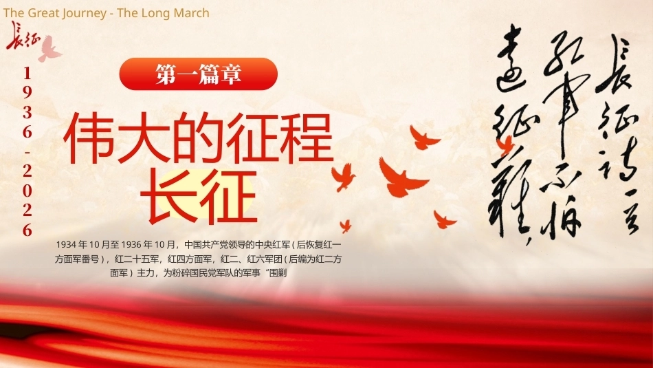 纪念中国红军长征胜利90周年PPT课件.pptx_第3页