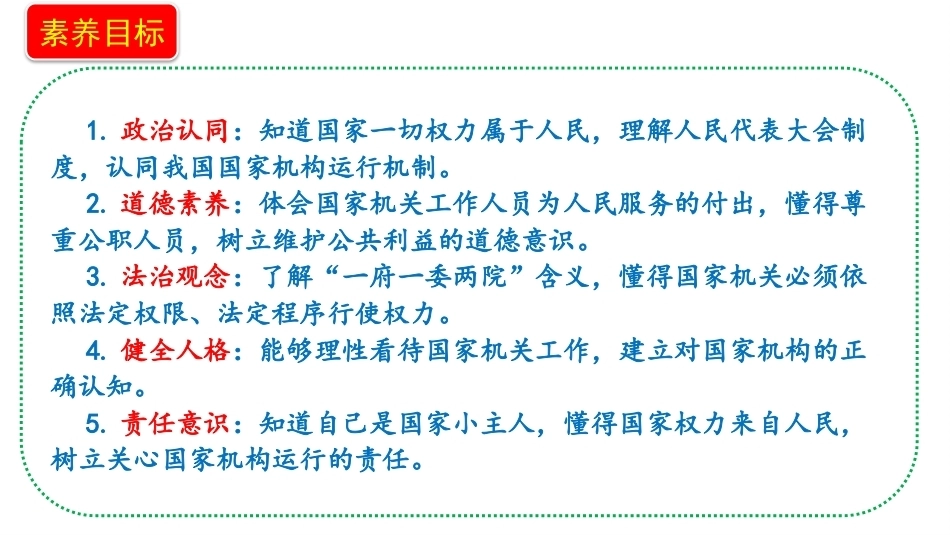 新部编版（2026秋）道德与法治六年级上册《6.2了解国家机构国家机关的产生》教学课件.pptx_第2页
