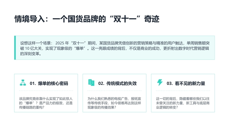 电子商务基础（第4版中职）：体验网络营销活动PPT教学课件.pptx_第3页