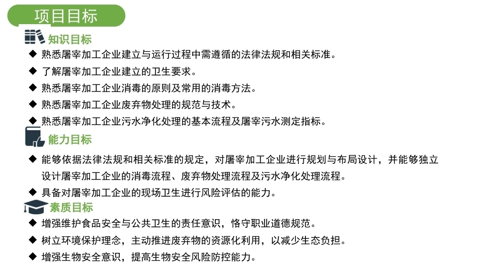 动物性食品卫生检验：屠宰加工企业的卫生要求PPT教学课件.pptx_第3页
