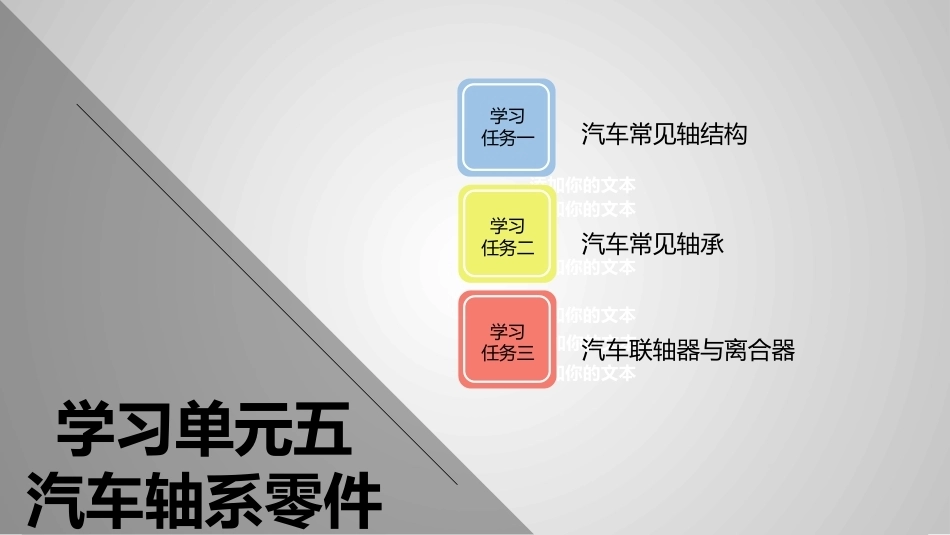 汽车机械基础：汽车轴系零件PPT教学课件.pptx_第2页