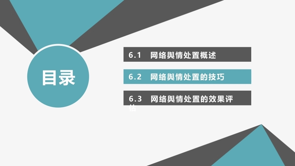网络舆情概论（微课版）：网络舆情处置PPT教学课件.pptx_第2页