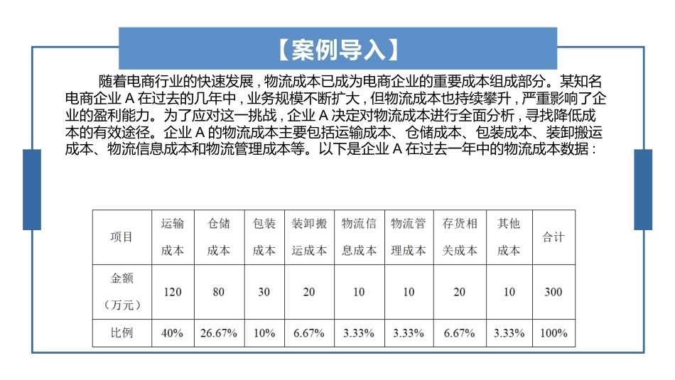 物流成本管理：物流成本分析PPT教学课件.pptx_第3页