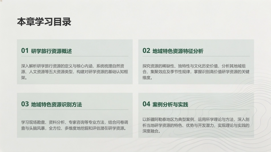 研学旅行产品设计实务：研学旅行资源调查与开发PPT教学课件.pptx_第2页