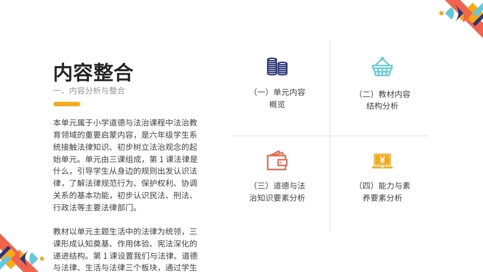2026秋统编人教版小学道德与法治六年级上册大单元整体教学设计整册合集四个单元课件.pptx_第3页