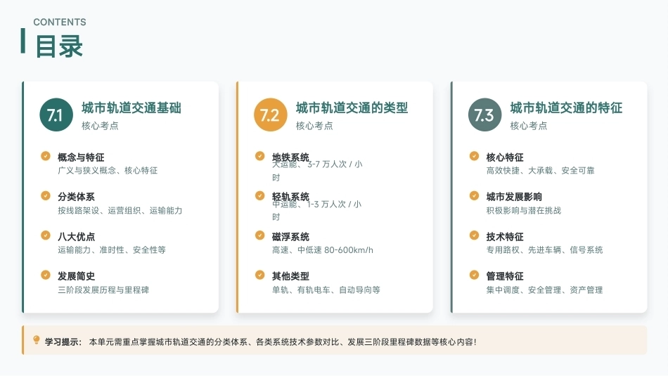 交通运输概论（中职）：城市轨道交通PPT教学课件.pptx_第2页