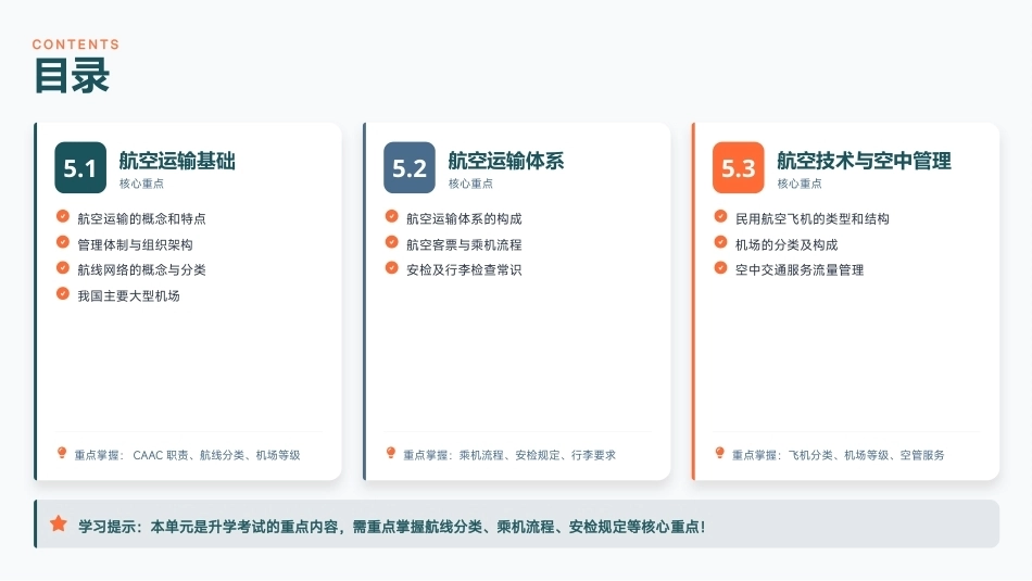 交通运输概论（中职）：航空运输PPT教学课件.pptx_第2页