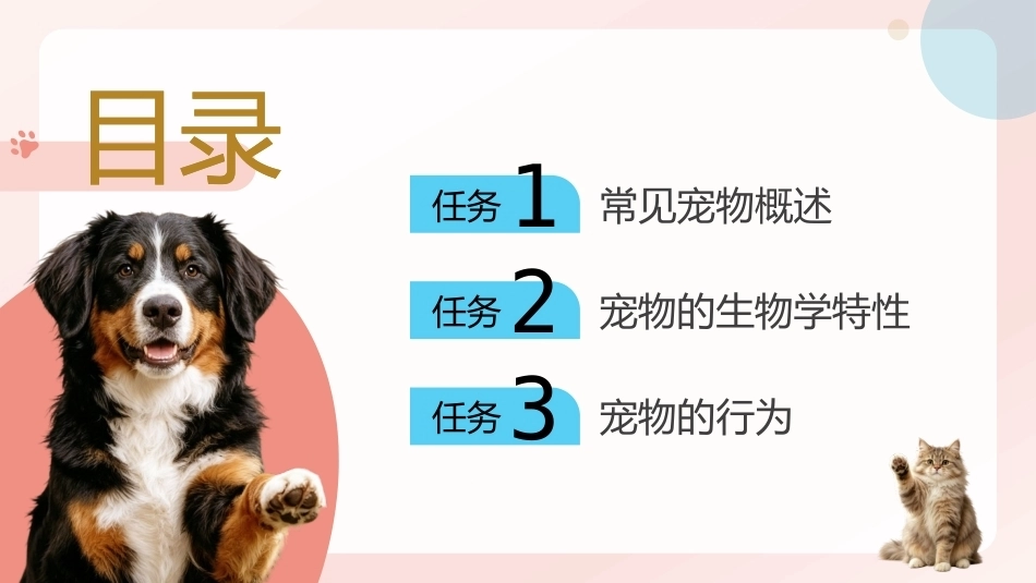 宠物行为与驯导：宠物认知与科学饲养PPT教学课件.pptx_第2页