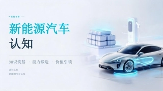 纯电动汽车构造与检修：⁚新能源汽车认知PPT教学课件.pptx