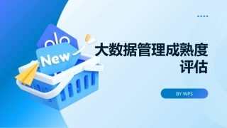 大数据管理概论：大数据管理成熟度评估PPT教学课件.pptx