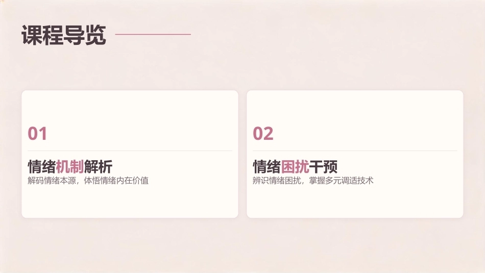 大学生心理健康教育：情绪智慧修炼场：情绪机制解析+情绪困扰干预PPT教学课件.pptx_第2页