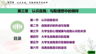 大学生心理健康教育：认识自我-勾勒理想中的模样PPT教学课件.pptx