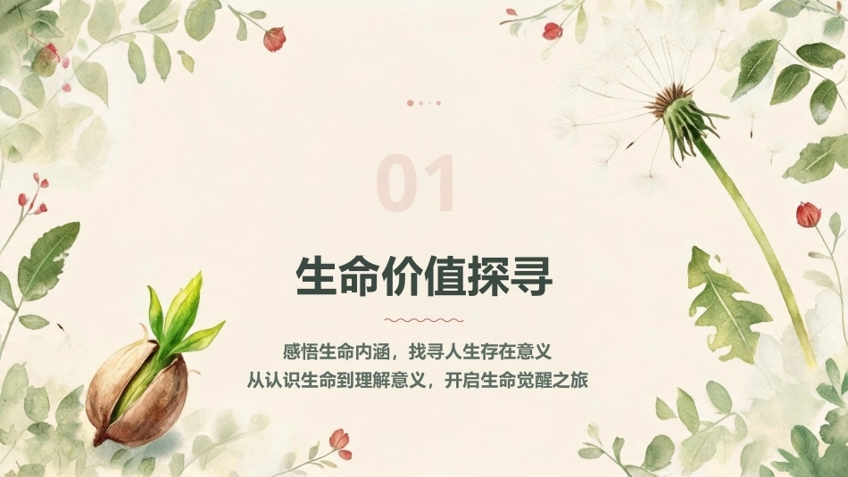 大学生心理健康教育：生命意义探索营：生命价值探寻+心理危机干预PPT教学课件.pptx_第3页