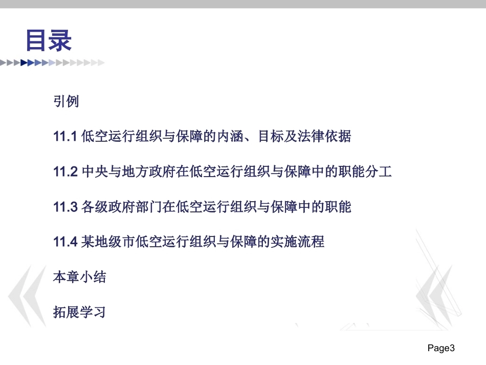 低空运行组织与保障：低空运行组织与保障中的政府职能与保障PPT教学课件.pptx_第3页