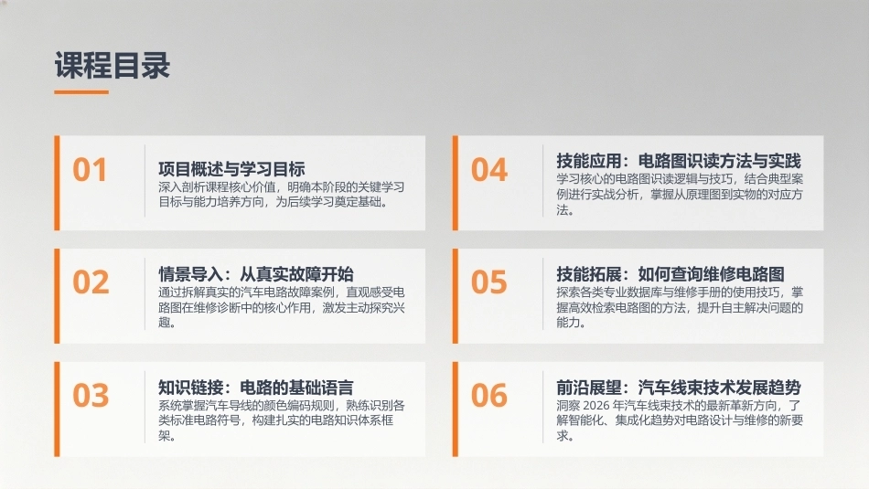 汽车电气设备构造与维修：汽车电路导线颜色与电路符号PPT教学课件.pptx_第2页